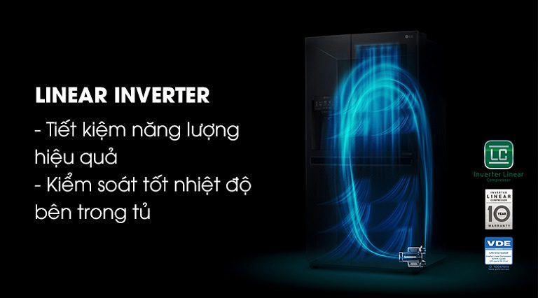 thinh-phat-Tủ lạnh LG GR-X22MB Lenear Inverter
