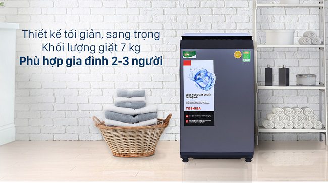 Máy giặt Toshiba 7 Kg AW-L805AV (SG) [2021]