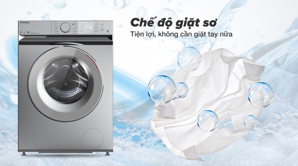 Máy giặt Toshiba 9.5 kg TW-BL105A4V(SS), Giặt sơ