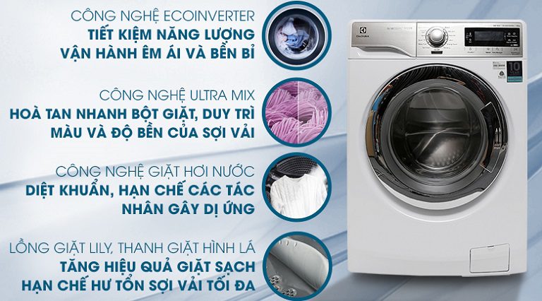 thinh-phat-ưu điểm Máy giặt Electrolux