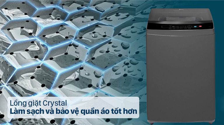 thinh-phat-Máy giặt Casper lồng giặt Crystal