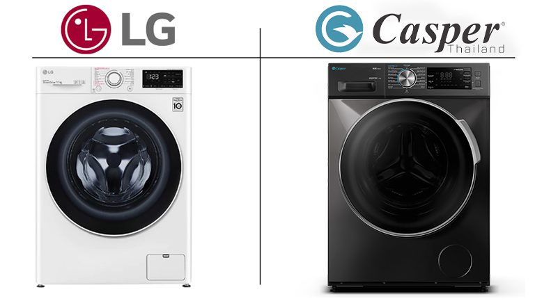 So sánh máy giặt LG và Casper