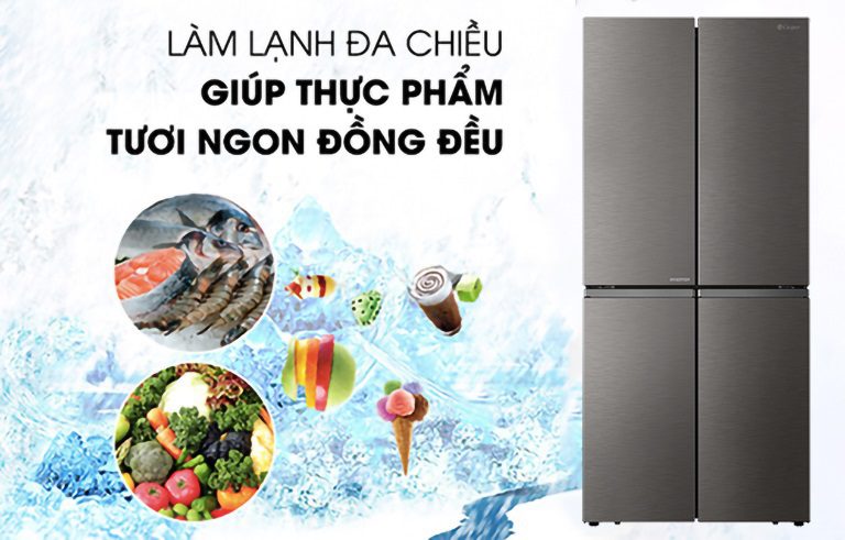 thinh-phat-Tủ lạnh Casper RM-520VT công nghệ làm lạnh đa chiều