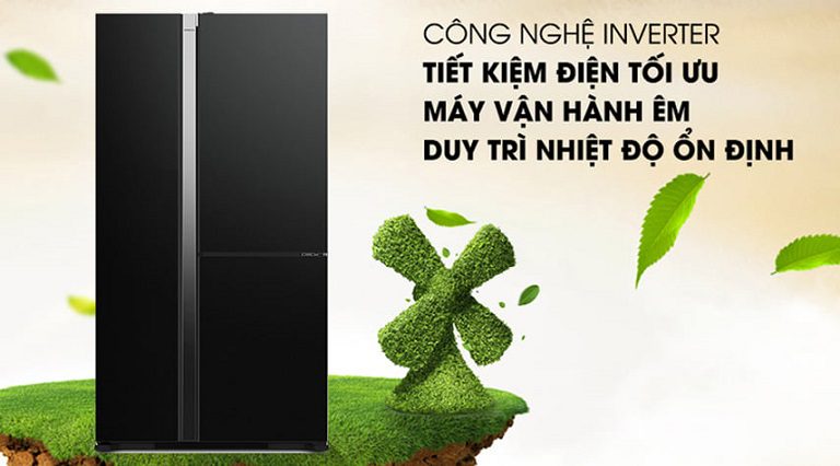 thinh-phat-Tủ lạnh Hitachi R-M800PGV0(GBK) inverter