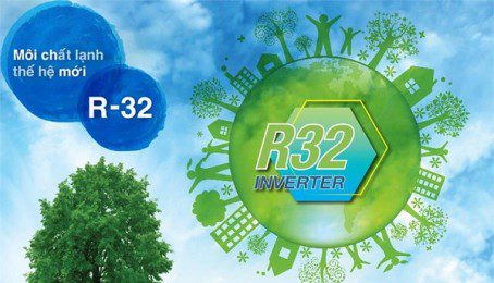 Sử dụng gas R32 không gây ảnh hưởng tới môi trường sống