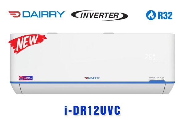 Điều hòa Dairry i-DR12UVC 12.000btu 1 chiều inverter - 2022