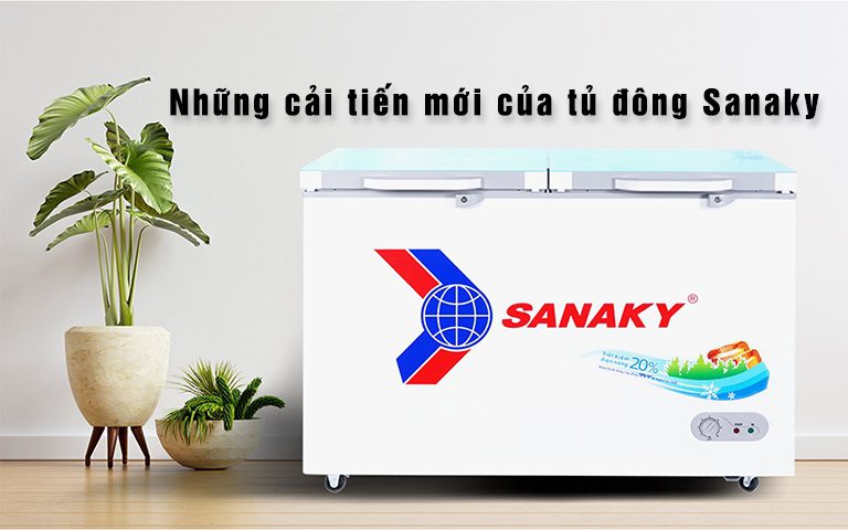 Những cải tiến mới của tủ đông Sanaky – 2022