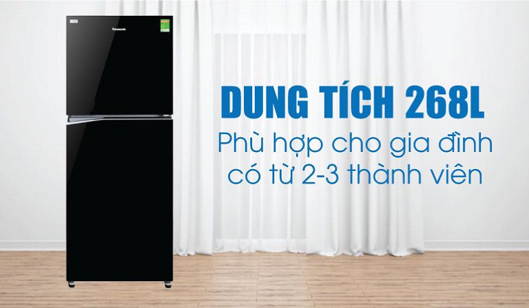 thinh-phat-Tủ lạnh Panasonic NR-TV301BPKV 268 lít