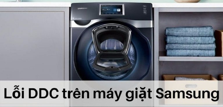 lỗi ddc máy giặt samsung