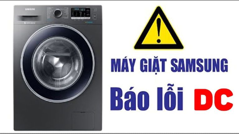 Máy giặt Samsung báo lỗi DDC – Cách khắc phục
