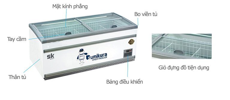 thinh-phat-Tủ đông Sumikura SKIF-210SX tiện ích