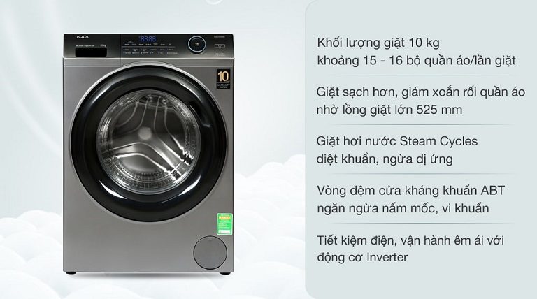 thinh-phat-Máy giặt AQua AQD-A1002G S các tính năng
