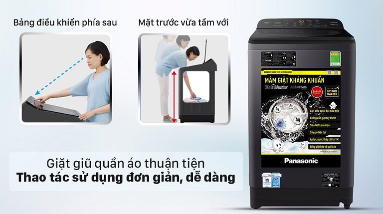 thinh-phat-Máy giặt Panasonic NA-F85A9DRV tiện ích