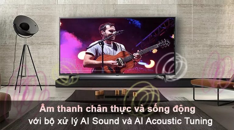thinh-phat-Tivi LG 55NANO76SQA công nghệ AI Acoustic Tuning