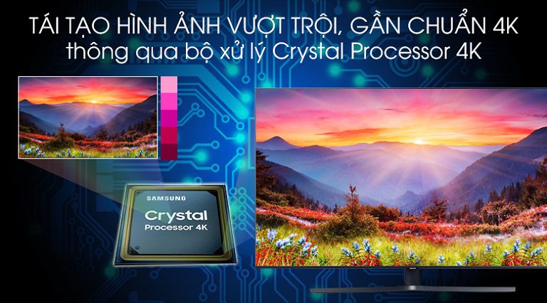 thinh-phat-Tivi Samsung Crystal Processor 4K UA43BU8500