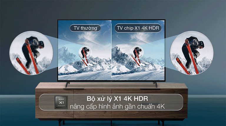 thinh-phat-Tivi Sony Bộ xử lý X1 KD-50X75K