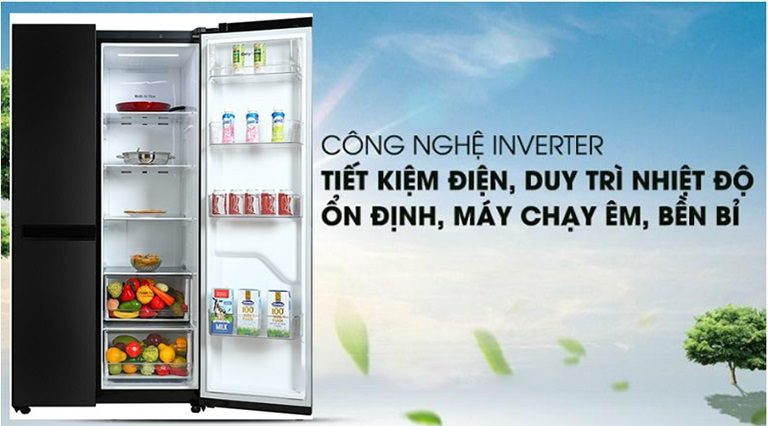 thinh-phat-Tủ lạnh LG GR-B257WB công nghệ inverter