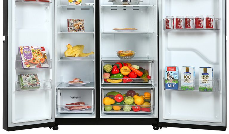 thinh-phat-Tủ lạnh LG GR-B257WB thiết kế rộng