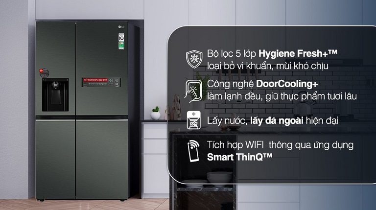 thinh-phat-Tủ lạnh LG GR-D257MC nhiều tính năng