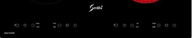 thinh-phat-Bếp từ Sevilla SV-202IH bảng điều khiển