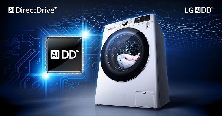 Công nghệ AI DD tối ưu hóa chương trình giặt