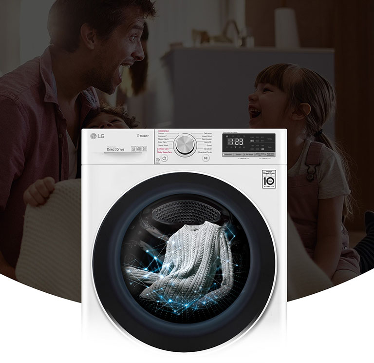 Những tính năng của máy giặt LG FV1411D4W 