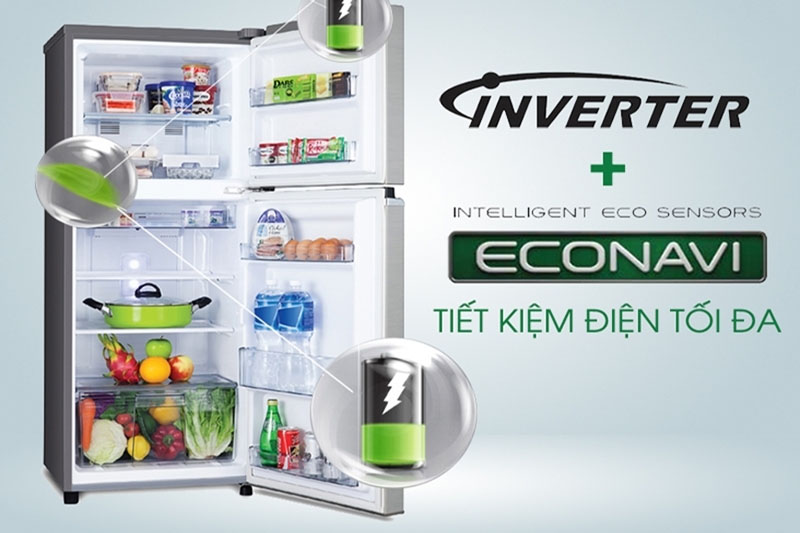 Cơ chế hoạt động chế độ Econavi của tủ lạnh Panasonic