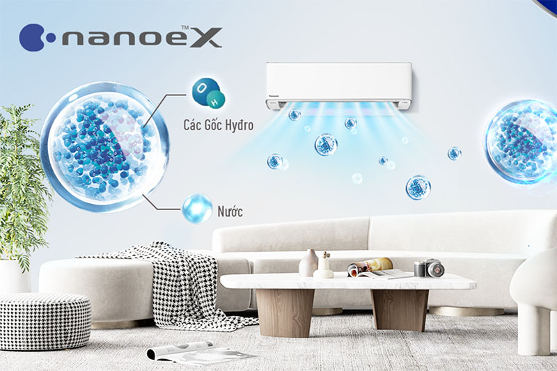 Công nghệ nanoe X điều hòa Panasonic