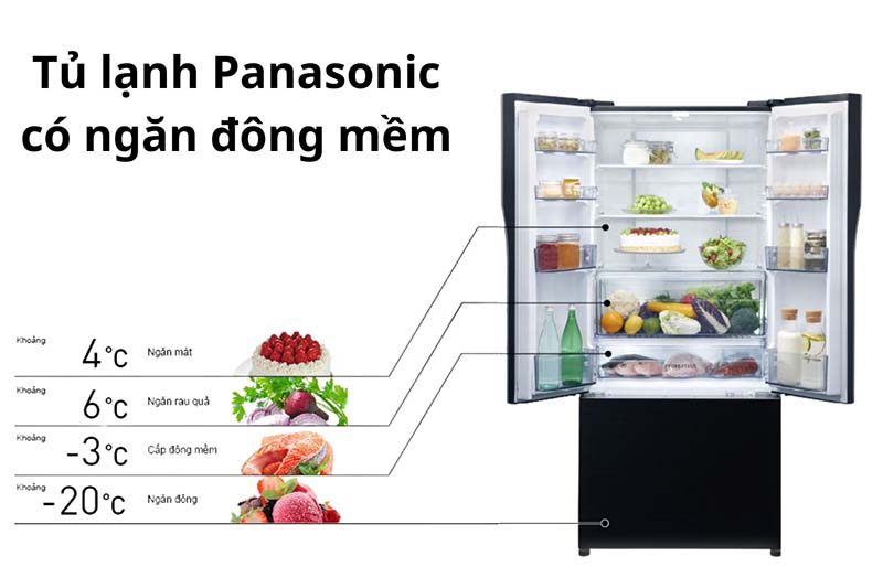 Có nên mua tủ lạnh Panasonic có ngăn đông mềm?