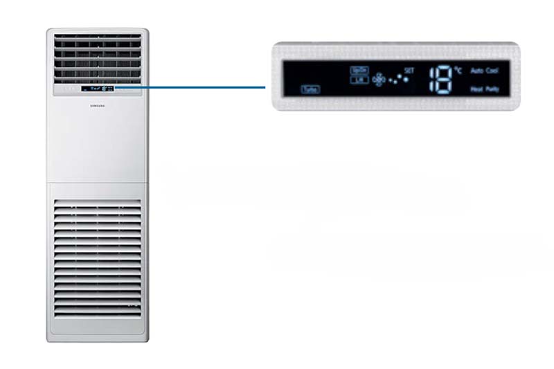 Thiết kế điều hòa tủ đứng Samsung AC036BNPDKC/TC-AC036BXPDKC/TC 