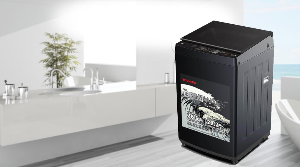 Tổng quan thiết kế máy giặt Toshiba AW-M1100PV(MK)