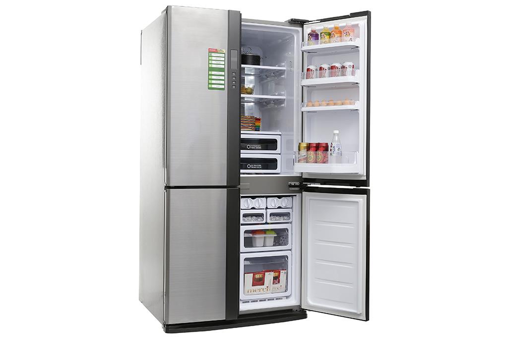thinh-phat-Tủ lạnh Sharp SJ-FX680V-ST inverter dung tích 605 lít