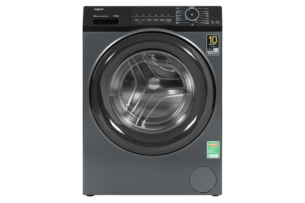 Giới thiệu về máy giặt Aqua AQD-A852J BK Inverter 8.5 kg