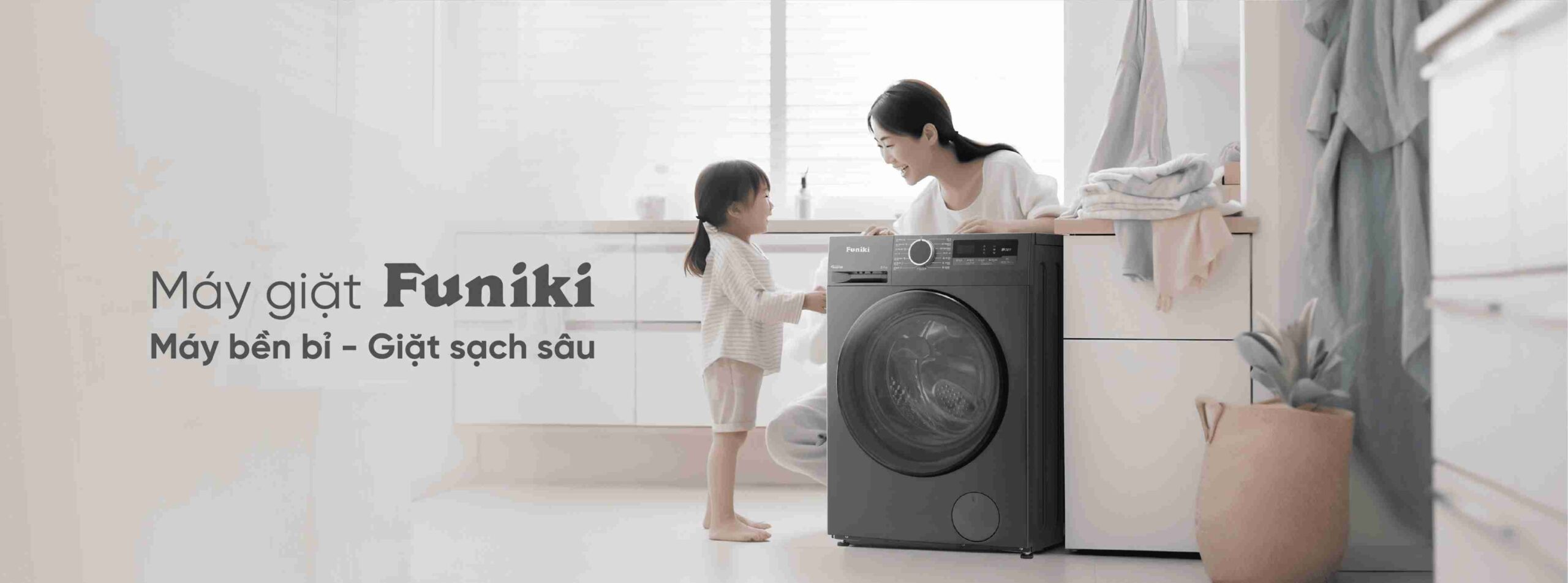 Phân loại máy giặt Funiki