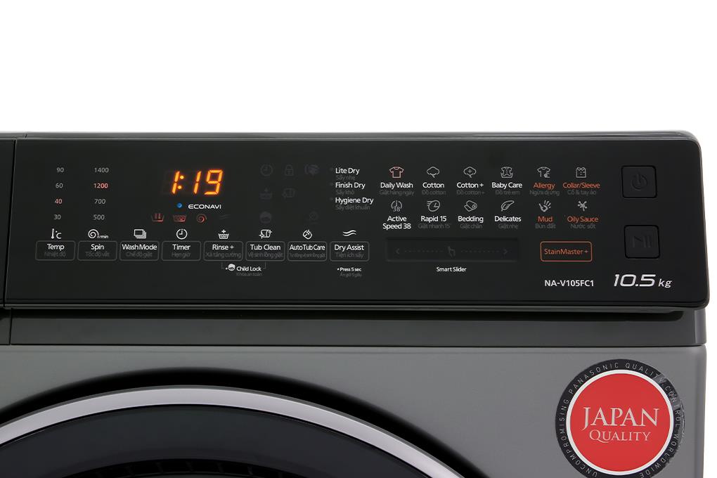 thinh-phat-2. Chương trình giặt trên máy giặt Panasonic