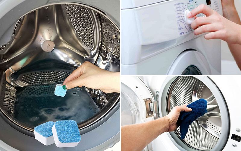 thinh-phat-Cách vệ sinh máy giặt bằng viên tẩy lồng giặt