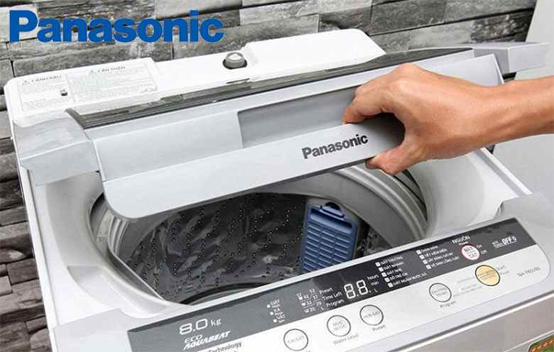 thinh-phat-Do nắp máy giặt Panasonic chưa được đóng kín