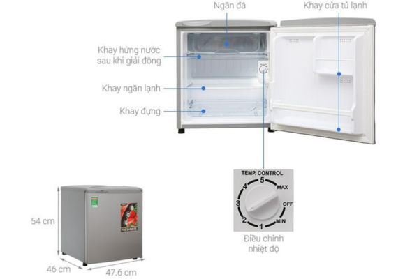 Tủ lạnh mini có ngăn đá không?Những mẫu tủ đáng mua năm 2024