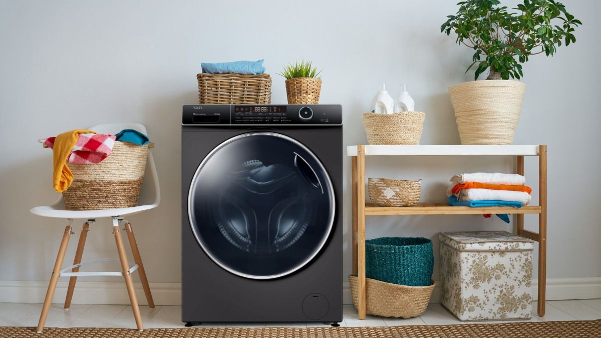 Thiết kế máy giặt sấy Aqua AQD-AH1500H PS