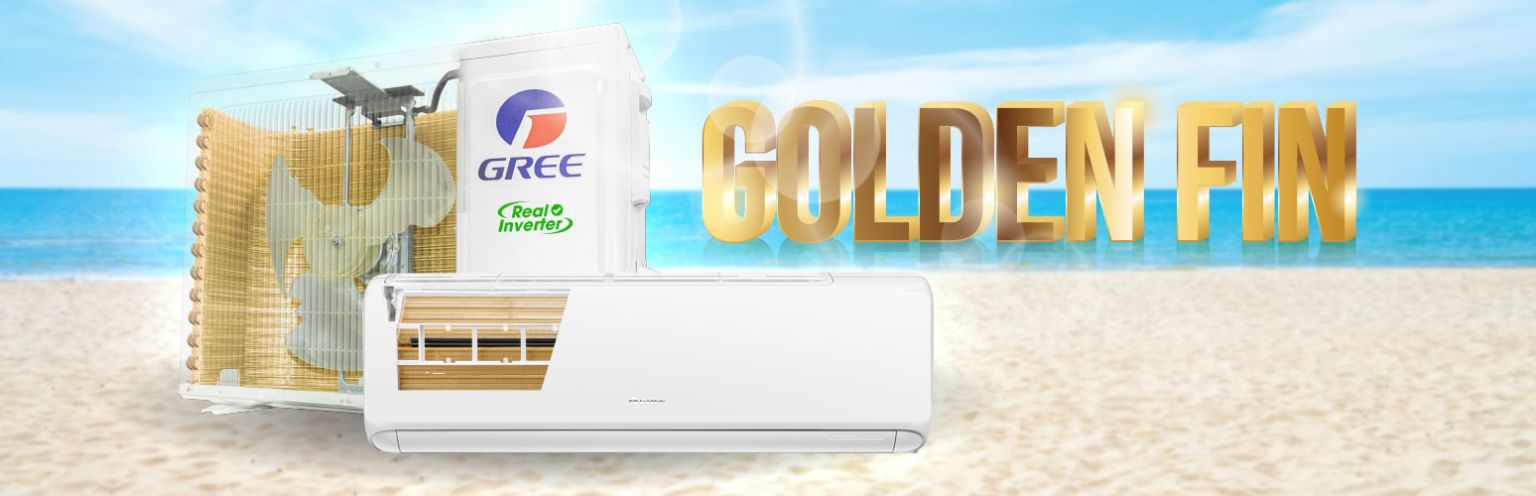 Mang lại độ bền cao với dàn tản nhiệt phủ lớp Golden Fin