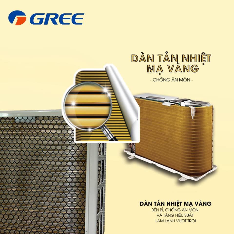 Trang bị dàn tản nhiệt Golden Fin