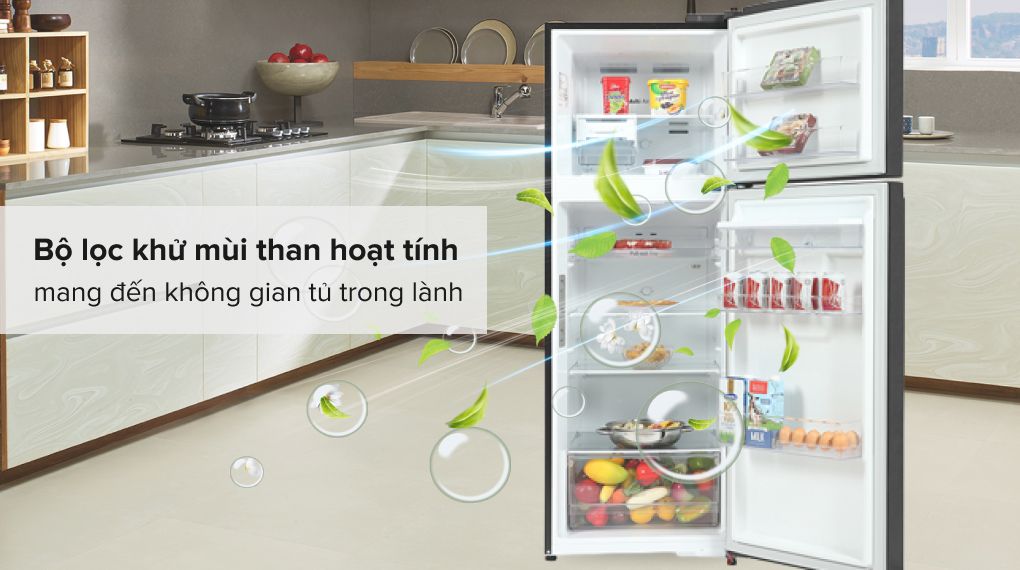 Bộ lọc than hoạt tính Deodorizer sẽ giúp khử toàn bộ mùi hôi, tanh