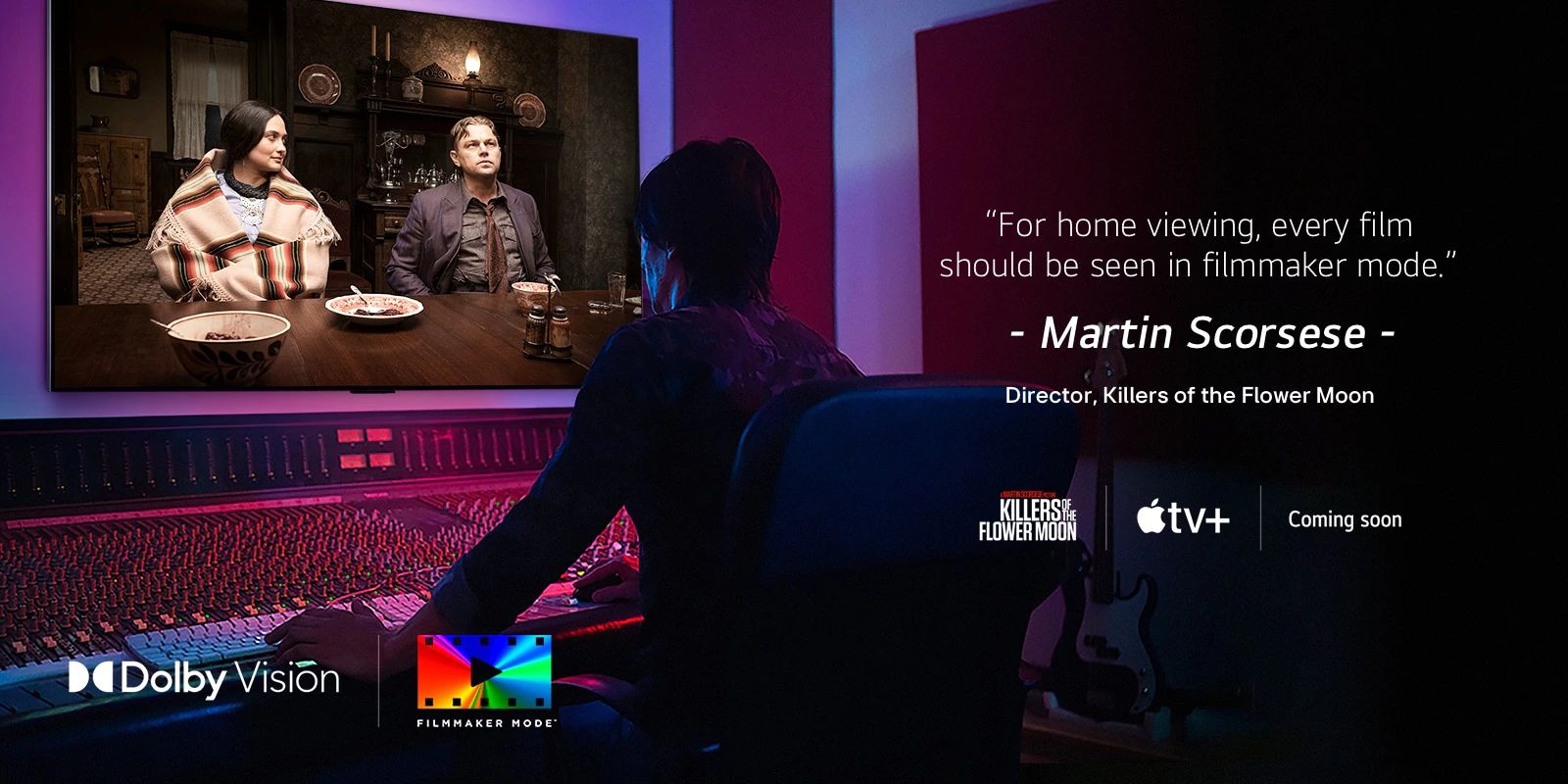 Hình ảnh sống động Dolby Vision & sự hỗ trợ của FILMMAKER Mode