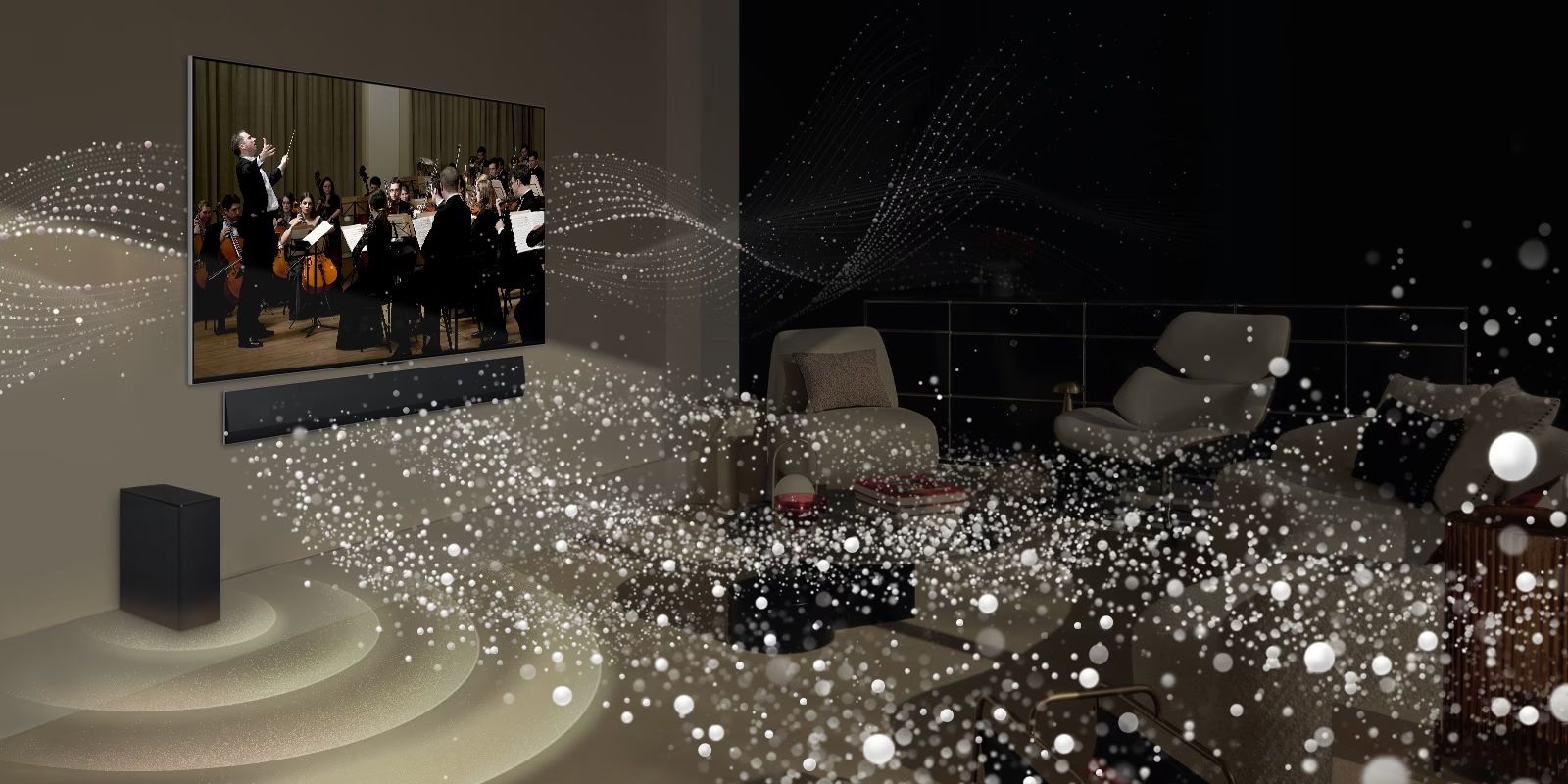 WOW Orchestra kết hợp âm thanh độc đáo của LG Soundbar và LG OLED