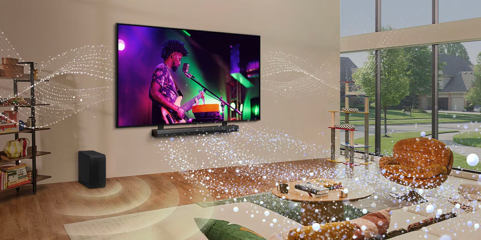 WOW Orchestra kết hợp âm thanh độc đáo của LG Soundbar và LG QNED