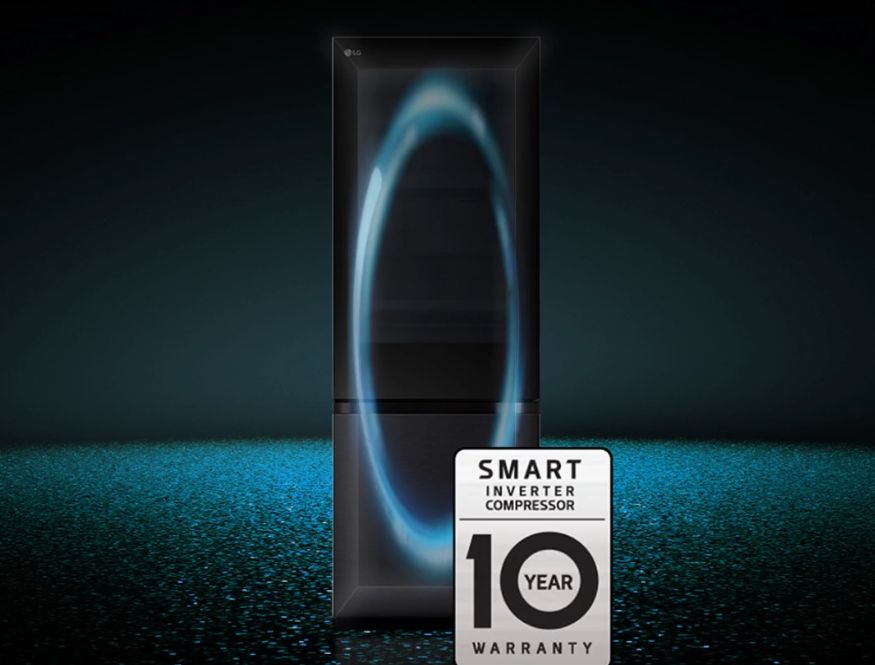 LG LBB33BLMAI sử dụng loại động cơ Smart Inverter Compressor™