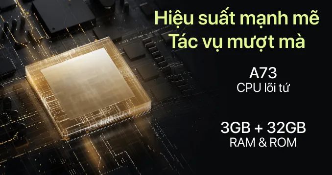 Trang bị bộ lưu trũ lớn tới 3GB + 32GB