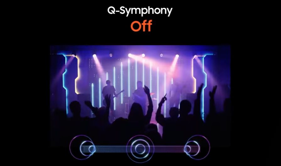 Công nghệ Q-Symphony là bộ đôi hoàn hảo giữa TV và loa