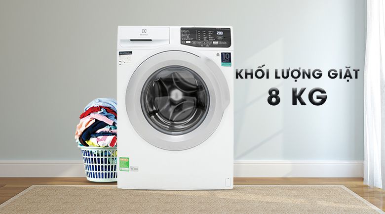 Tổng quan về máy giặt Electrolux 8kg