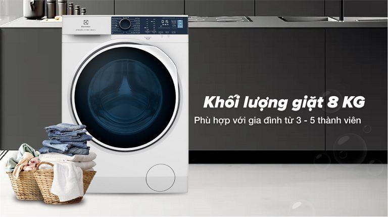 Máy giặt Electrolux EWF8024P5WB lồng ngang 8kg